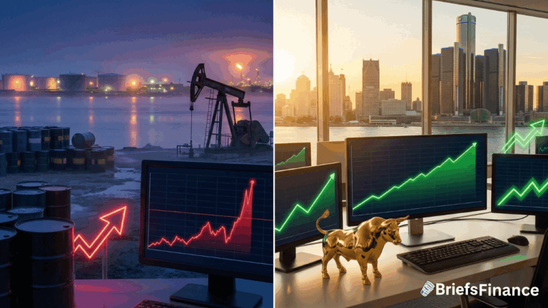 Oil Hit $120 Before Sunrise. Stocks Were Green by the Close.