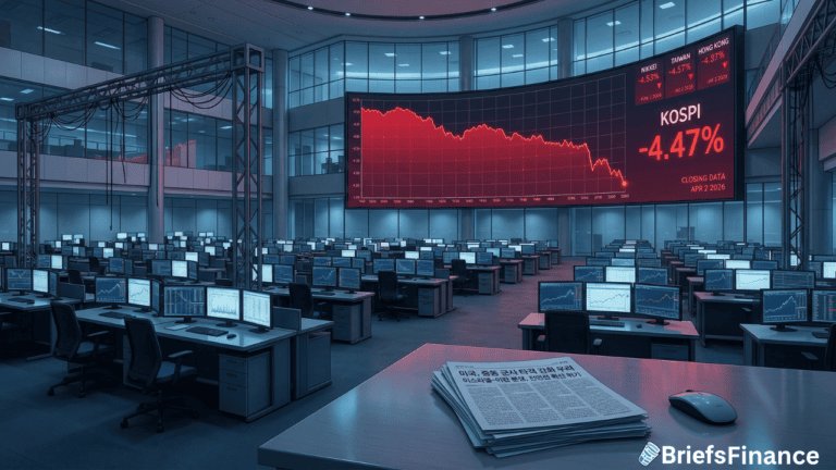 Korea's Stock Market Gave Back Half Its Biggest Rally in a Day