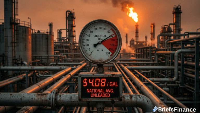 Oil Rockets Past $110 and Gas Hits $4 a Gallon After Trump's Iran Speech