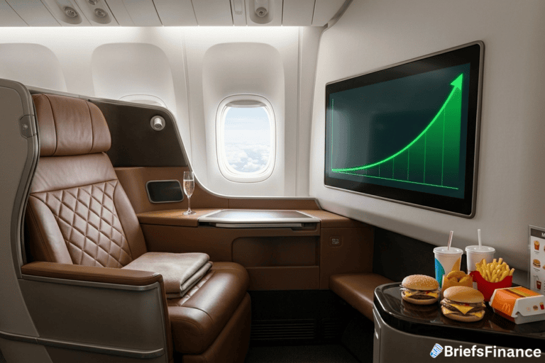 Airlines Are Adding First-Class Seats. Fast Food Brands Are Rolling Out Dollar Menus.