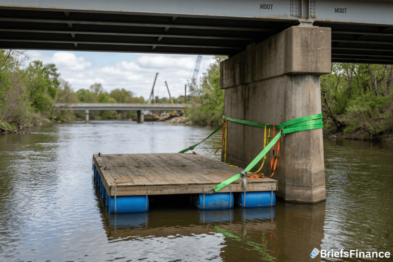 A Mystery Barge Crashed Two Michigan Bridges Before Anyone Figured Out Where It Came From