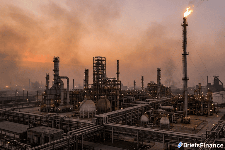 Falling Oil Prices Weigh on China's Industrial Profit Expansion