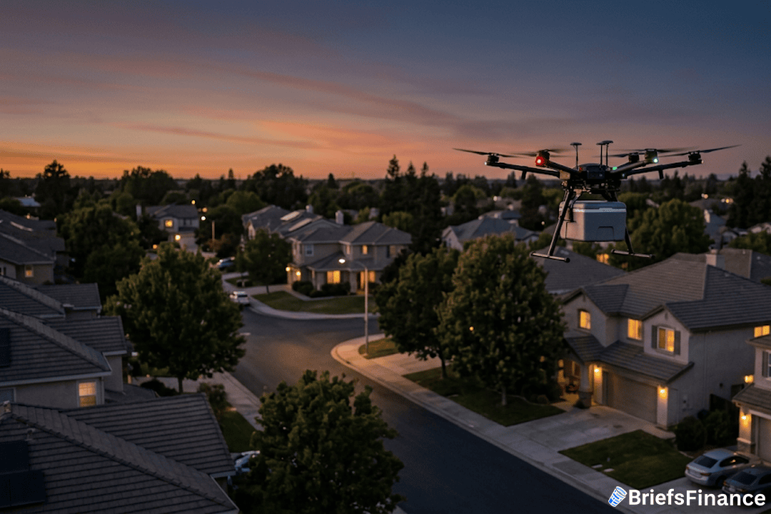 DoorDash Gains FAA Approval for Proprietary Drone Fleet
