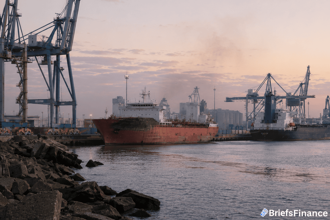 Drone Attack Hits Two Ships at Egypt's Damietta Port, Raising Energy Security Fears