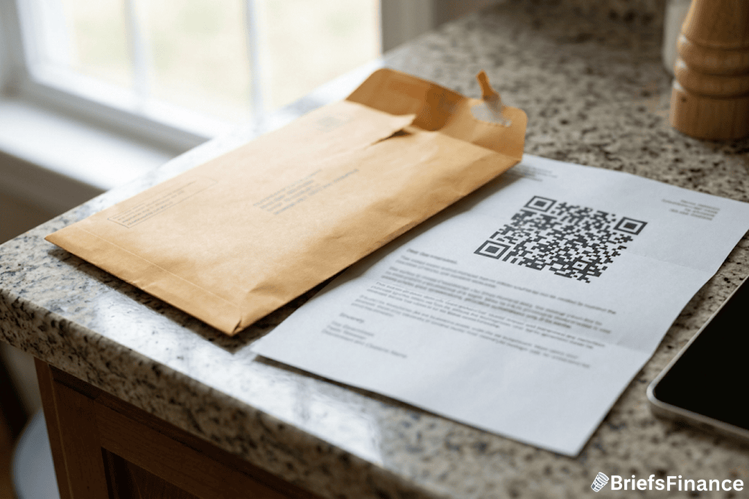 Fake IRS Mails Use QR Codes to Empty Crypto Wallets