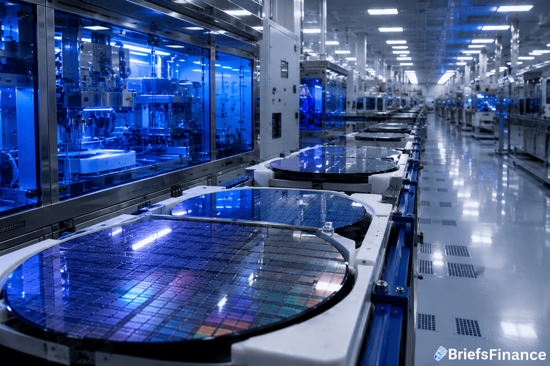 Semiconductor fabrication clean room interior