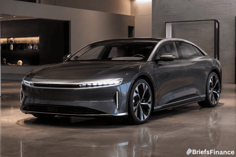 Lucid Stock Drops 13%; EV Maker Pushes Midsize Model to 2027