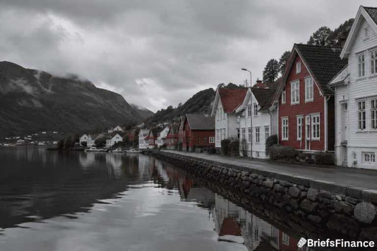 Norway's Housing Market Slid 1.1% in July, Worst Month Since Covid's Early Days