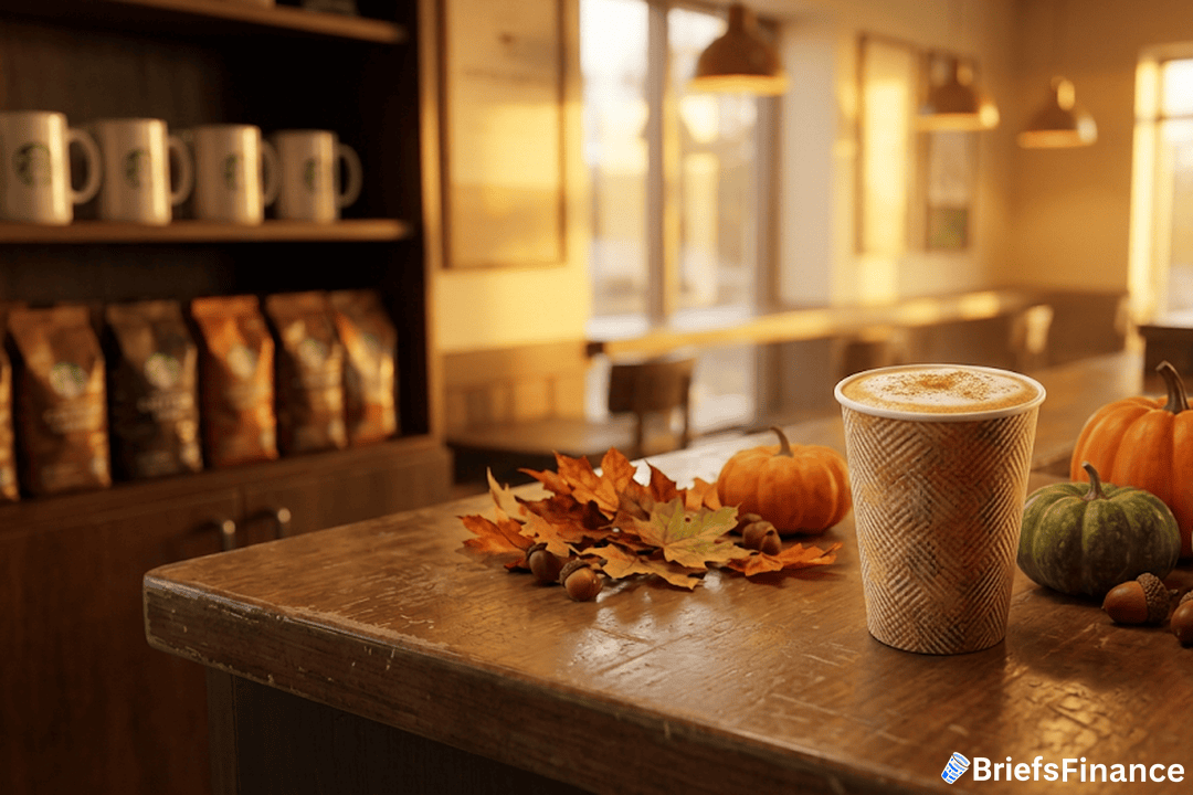 Pumpkin Spice Latte Returns as Starbucks Lifts Full-Year Outlook