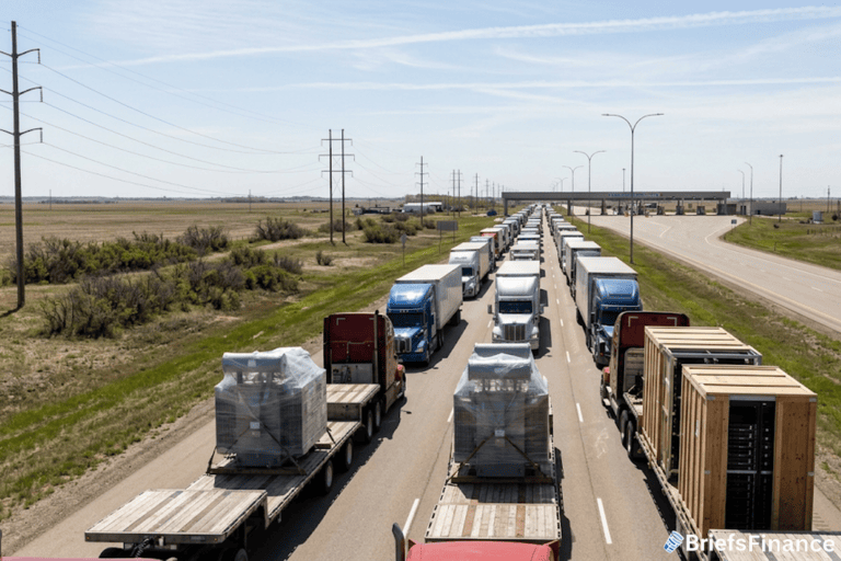 U.S. Goods Flow Into Canada at Record Pace, Fueled by AI Infrastructure