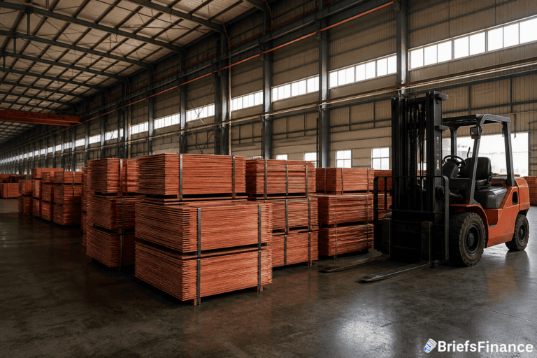 Copper steadies near $14,000 as fresh stock hits warehouses and squeeze cools