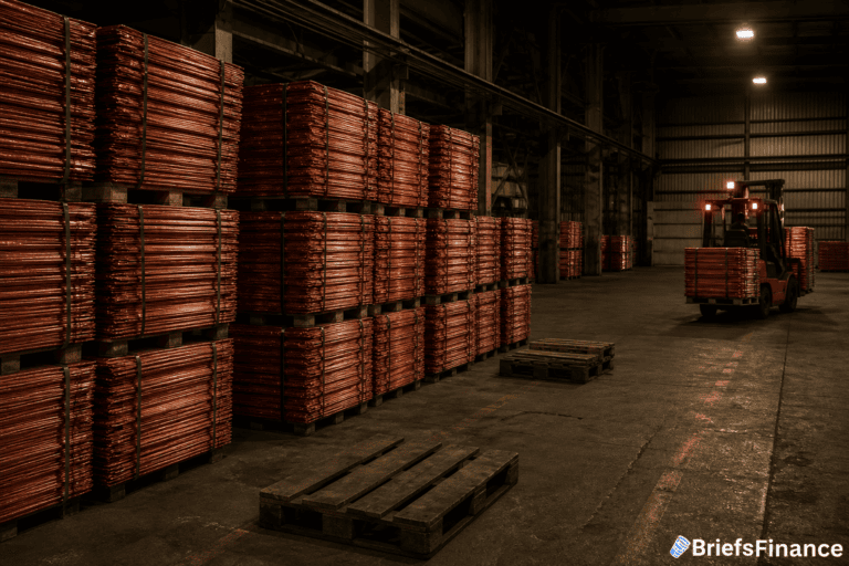 Copper Surges After US Stockpiling Shrinks London Inventories