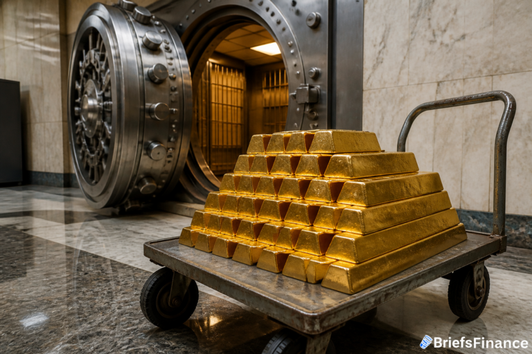 Dutch Central Bank Sends About $12 Billion in Gold to London